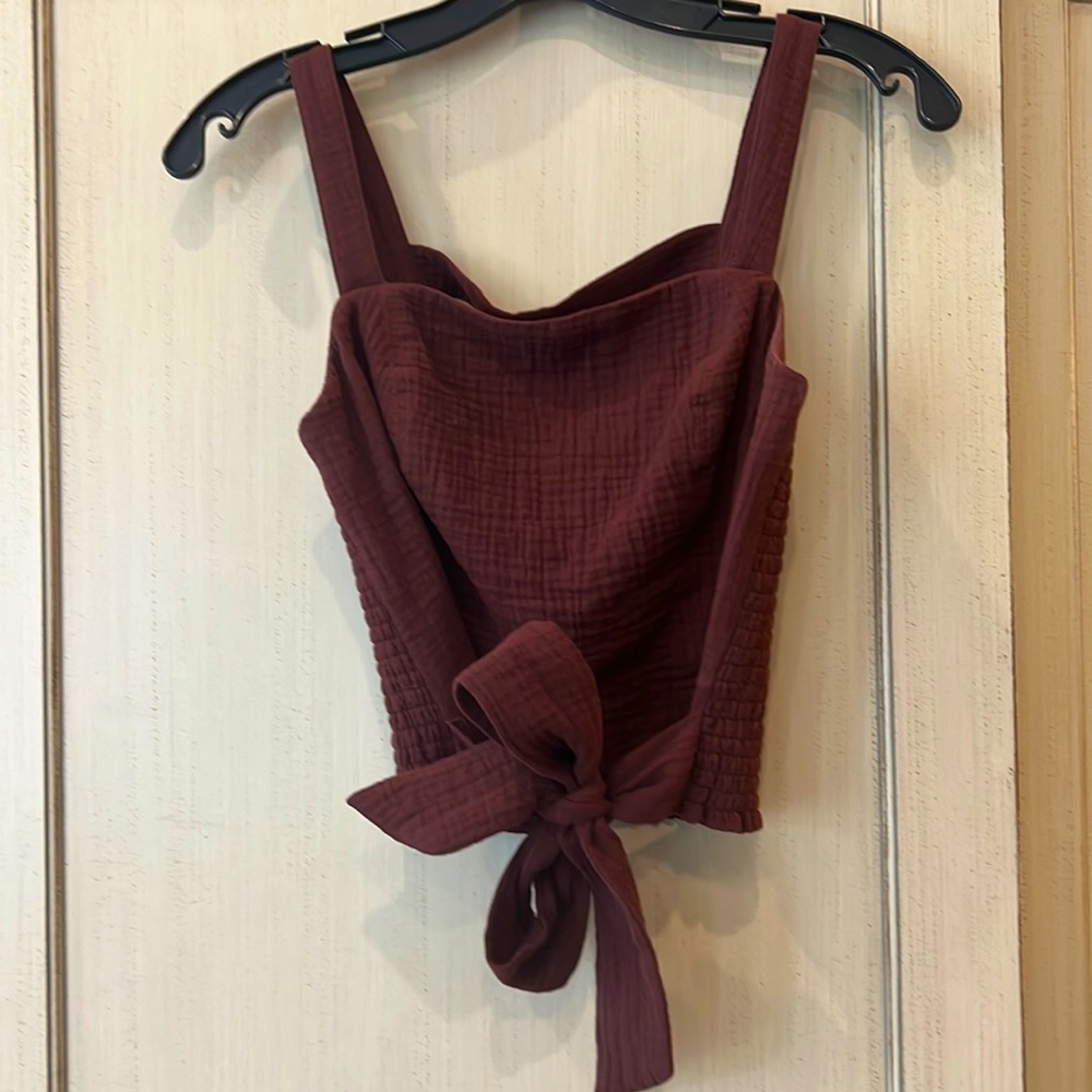 Anthropologie novelty top 🌟